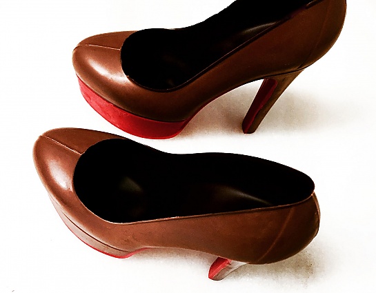  Zapato Plataforma Suela Roja